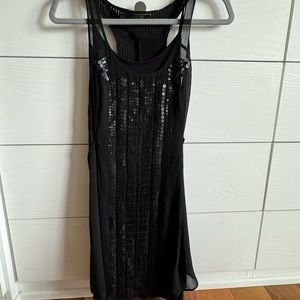 Guess sequin little black dress